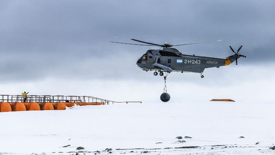 helicóptero antartida argentina