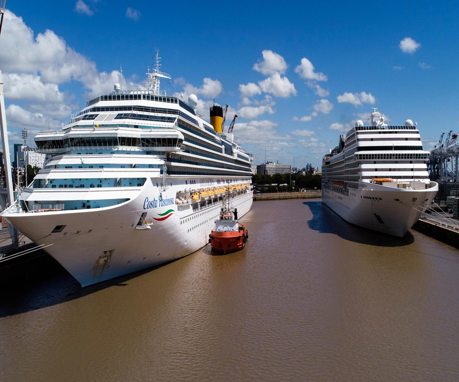 La AGP bonifica tasas en el puerto de Buenos Aires para fomentar la llegada de cruceros