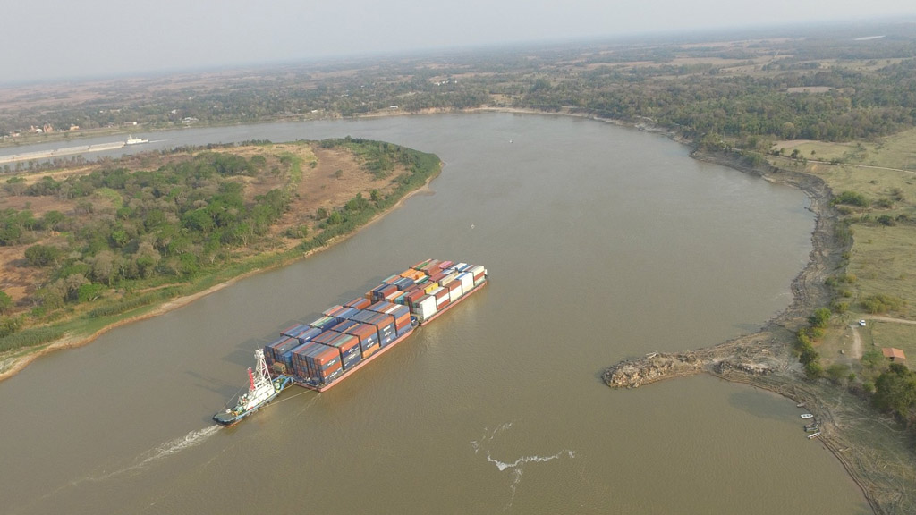 En Paraguay dicen que la navegación está al borde del colapso