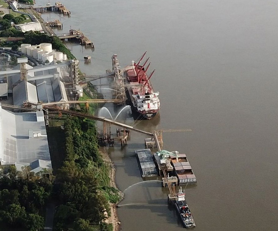 Up River: se perdieron US$ 620 millones en exportaciones de harina y aceite de soja