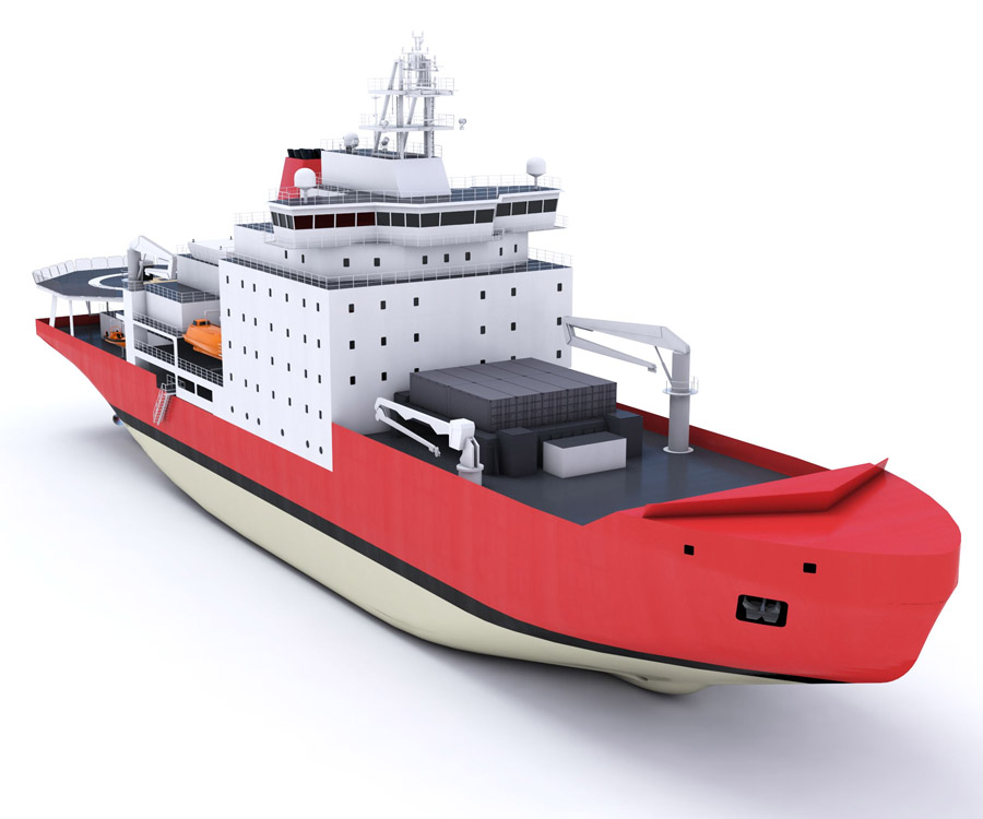 Nuevo paso para la construcción de un buque polar que acompañe al rompehielos Irízar
