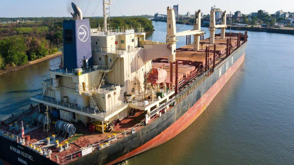 Nuevas exportaciones de madera desde los puertos de Concepción del Uruguay e Ibicuy