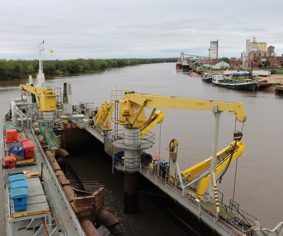 Siguen las gestiones para dragar el río Uruguay a 34 pies