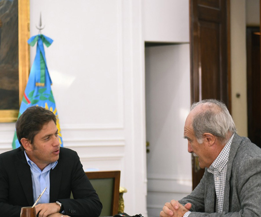 Puerto Quequén: Jorge Alvaro se reunió con el gobernador Axel Kicillof