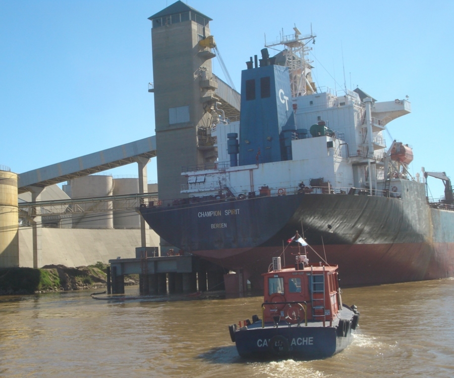 Creció un 60% la exportación de cebada forrajera desde el puerto de Quequén