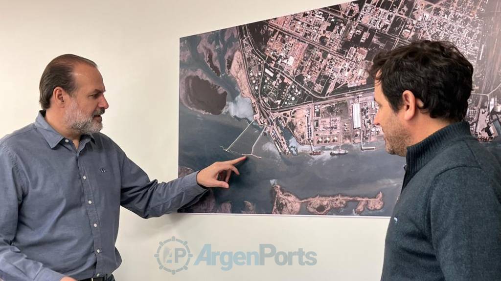 El puerto de Bahía Blanca avanza en la renovación de infraestructura