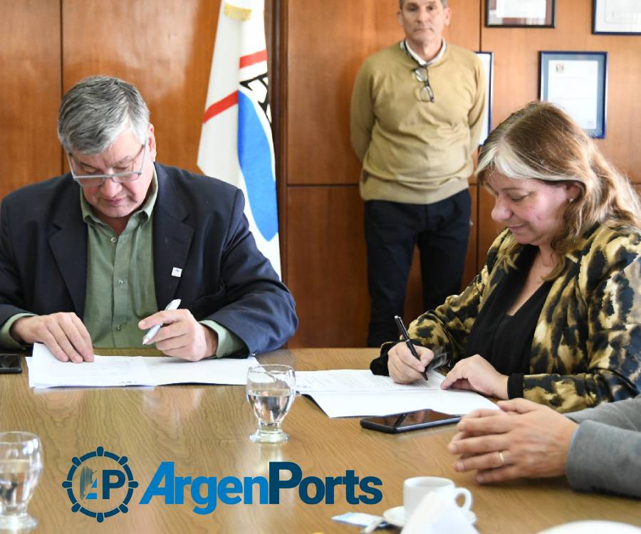 Acuerdo entre la ABIN y el ARS para potenciar la industria naval bonaerense
