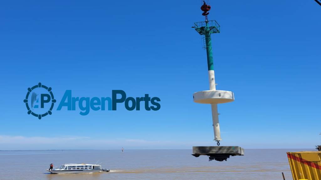Servimagnus finalizó el mantenimiento del sistema de señalización del Puerto de La Plata