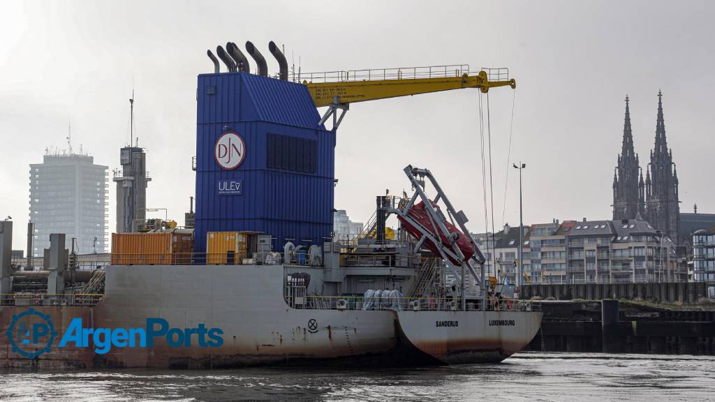 Jan de Nul consolida obras con sus buques de emisiones ultrabajas