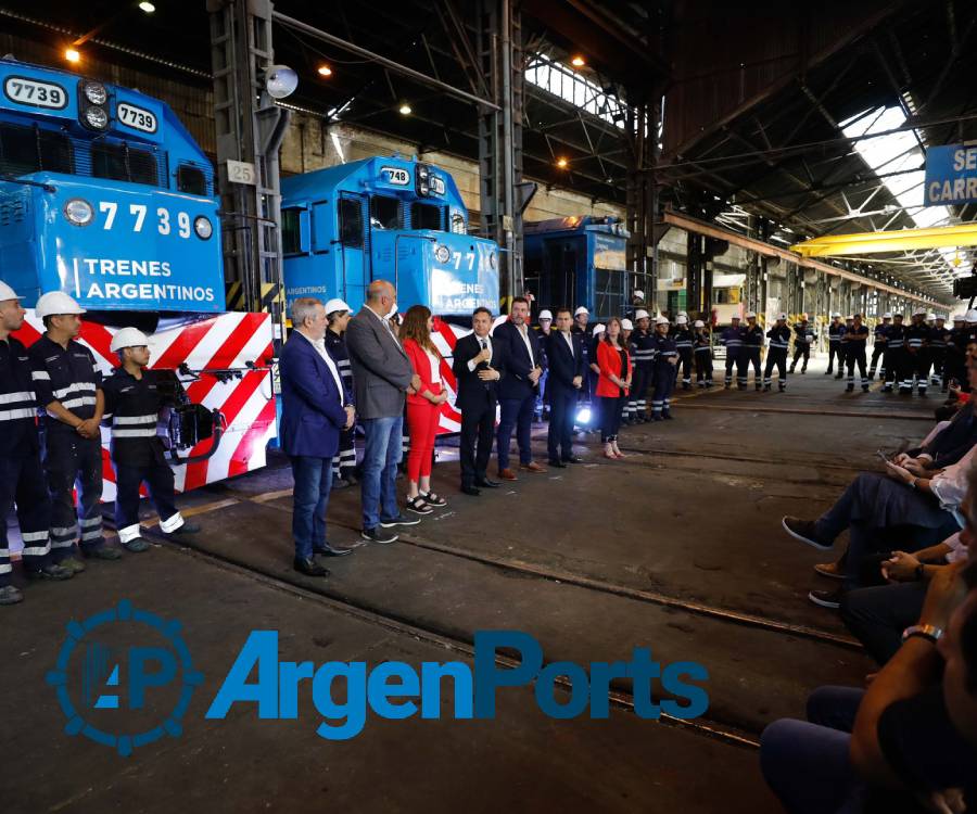 Incorporan al Belgrano Cargas dos locomotoras restauradas en Córdoba