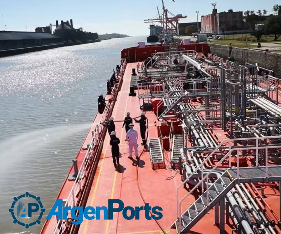 ¿Cúales fueron los puertos argentinos dónde más se controló la seguridad en buques extranjeros?
