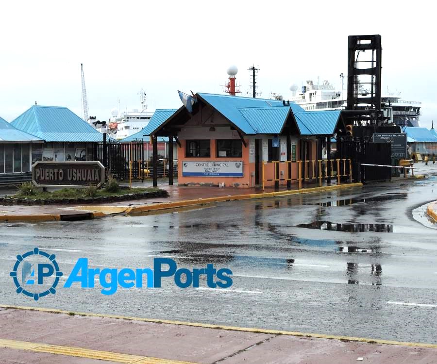 La AGP construirá una terminal de pasajeros en el puerto de Ushuaia