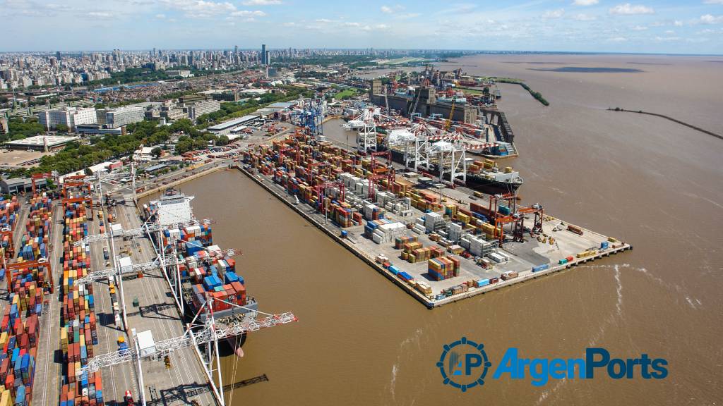 El Puerto de Buenos Aires aumentó sus cargas totales y número de contenedores