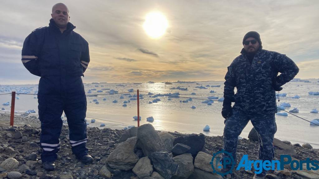 Puesta en valor del "mojón de Larsen", un sitio histórico antártico descubierto por Argentina
