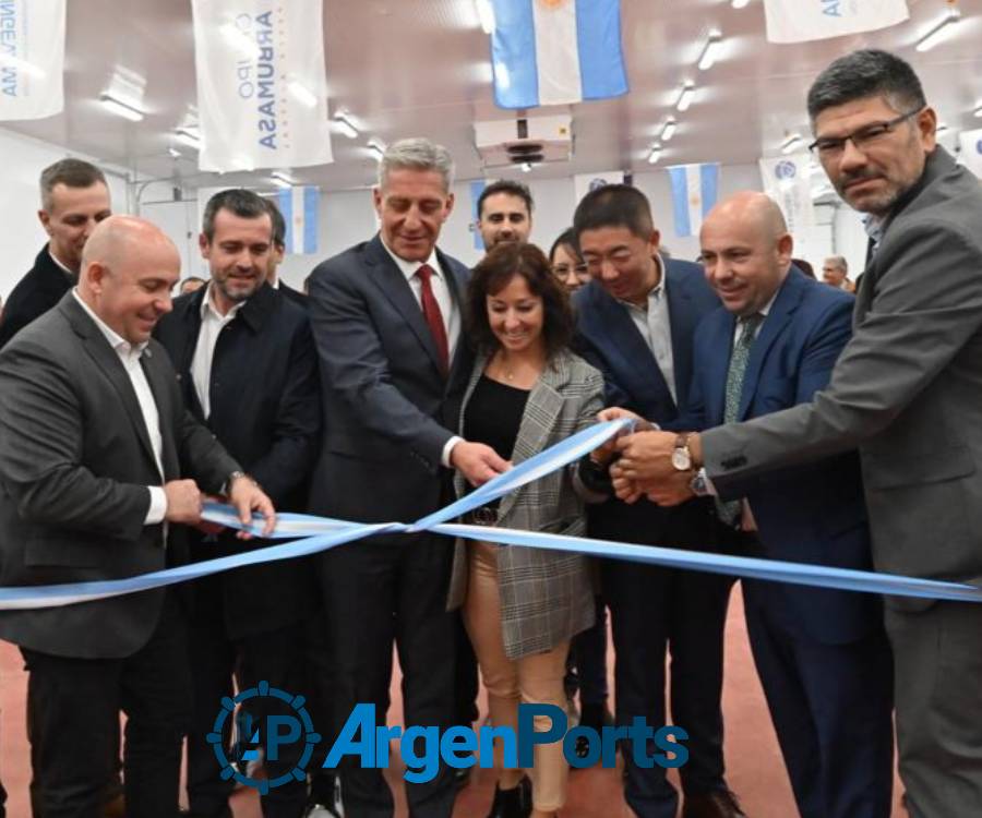 La pesquera Arbumasa inauguró su planta en Puerto Madryn