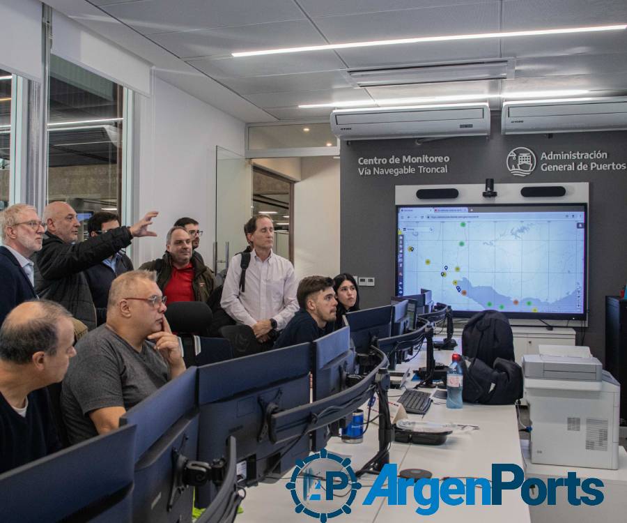 “El sistema de monitoreo que instaló AGP en la Hidrovía va a ser líder para todos los puertos”