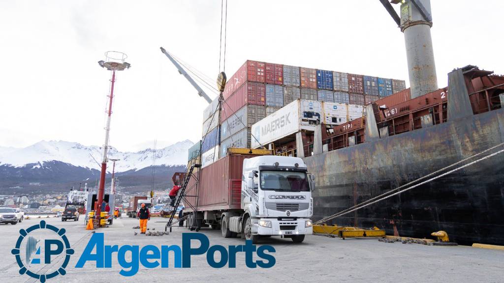 Ushuaia: “la ampliación del muelle aumenta más de un 20% la capacidad logística y operativa”
