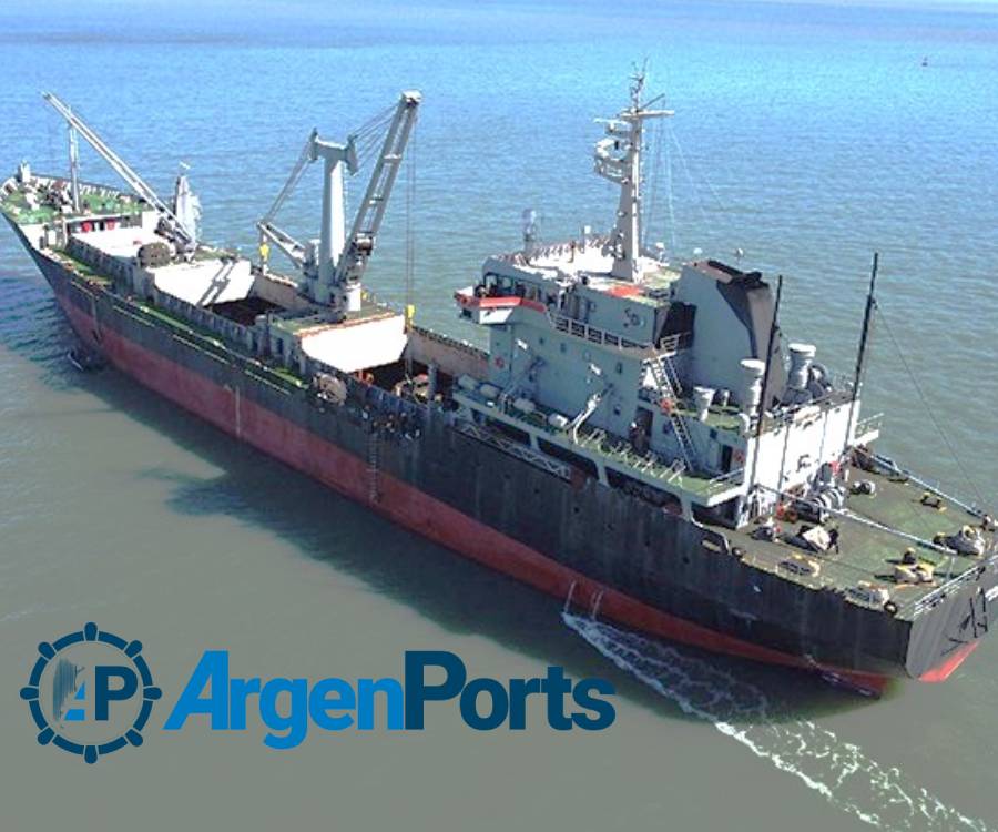 La Armada llevará maíz desde el puerto bahiense a Santa Cruz para alimentar el ganado