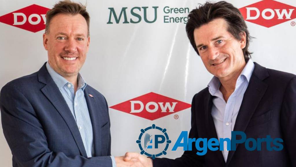 Acuerdo de Dow con MSU para proveer de energía renovable a su planta en Bahía Blanca