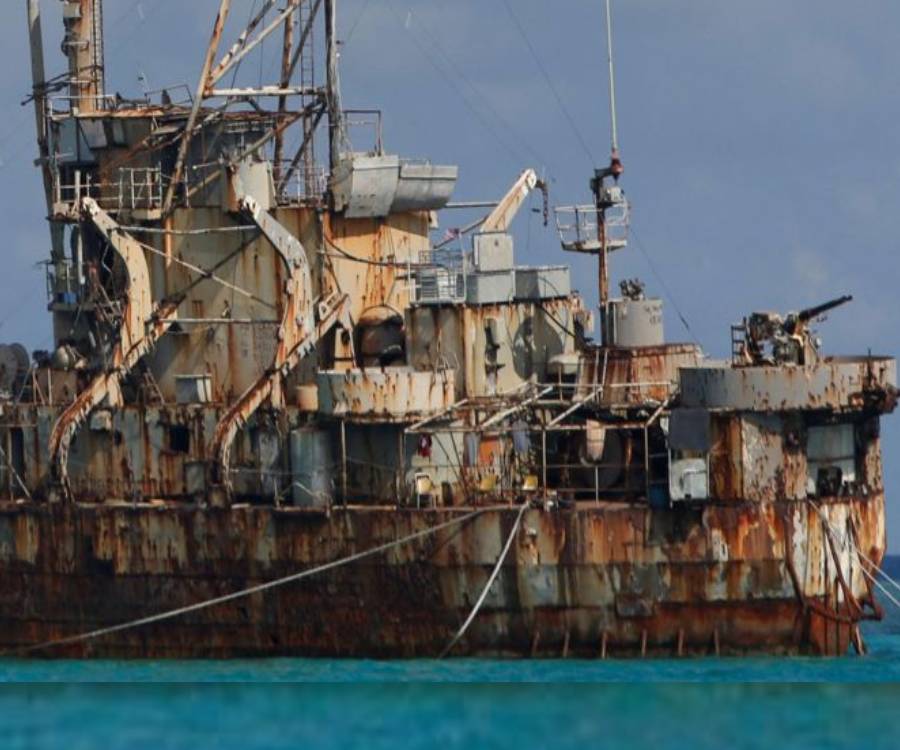 El barco de la Segunda Guerra Mundial que está en el centro de la tensión entre China y Filipinas