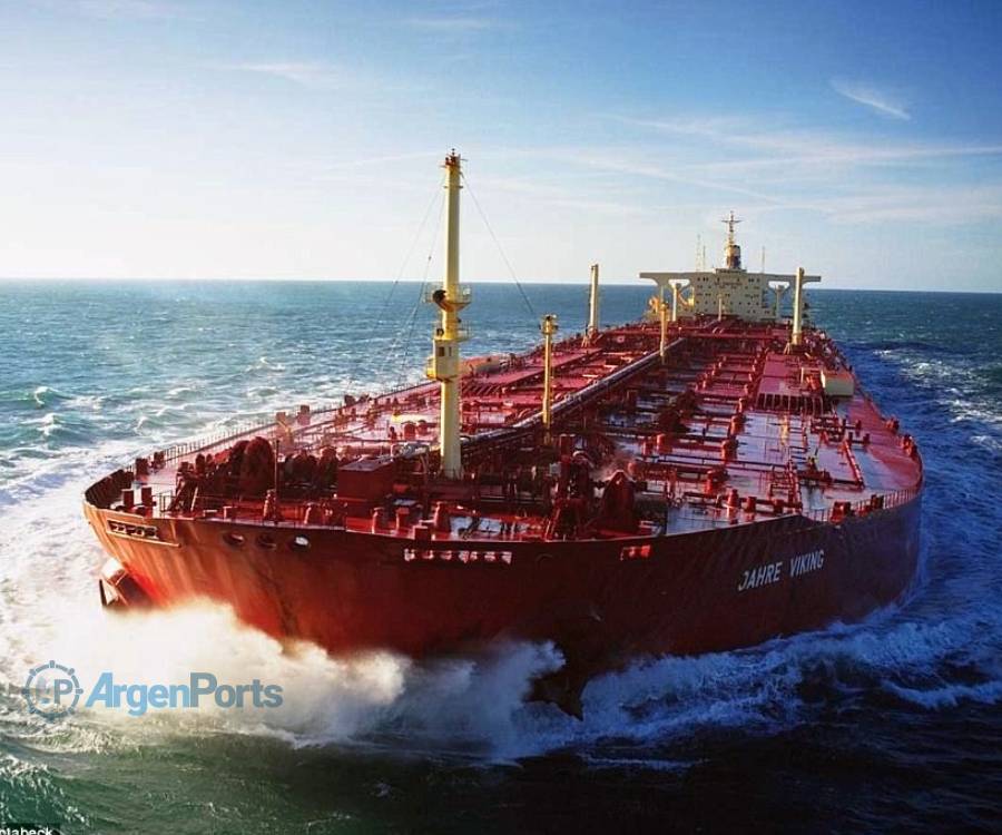 Jahre Viking, el buque petrolero con mayor eslora de la historia