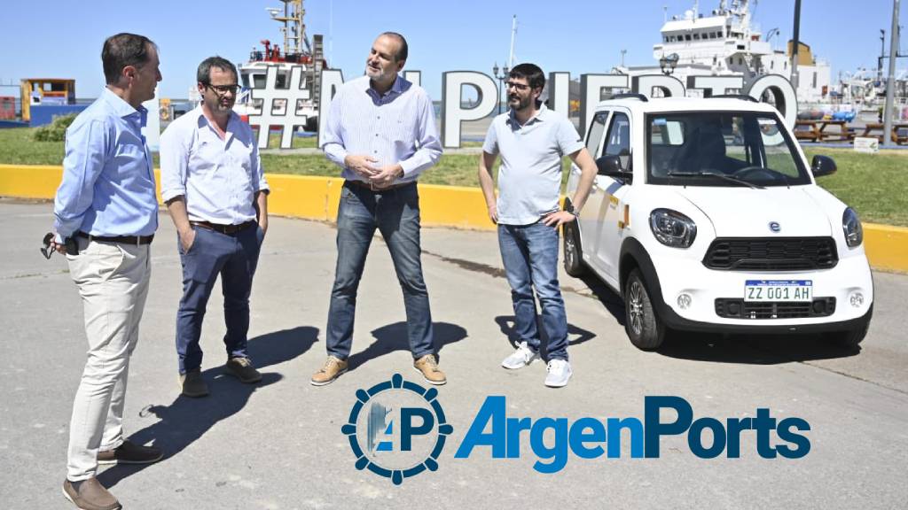 El Consorcio del Puerto de Bahía Blanca incorporó su primer vehículo eléctrico