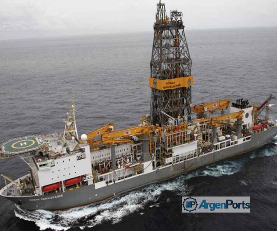 Hidrocarburos offshore: se dirige a Mar del Plata el buque que realizará el pozo Argerich - I