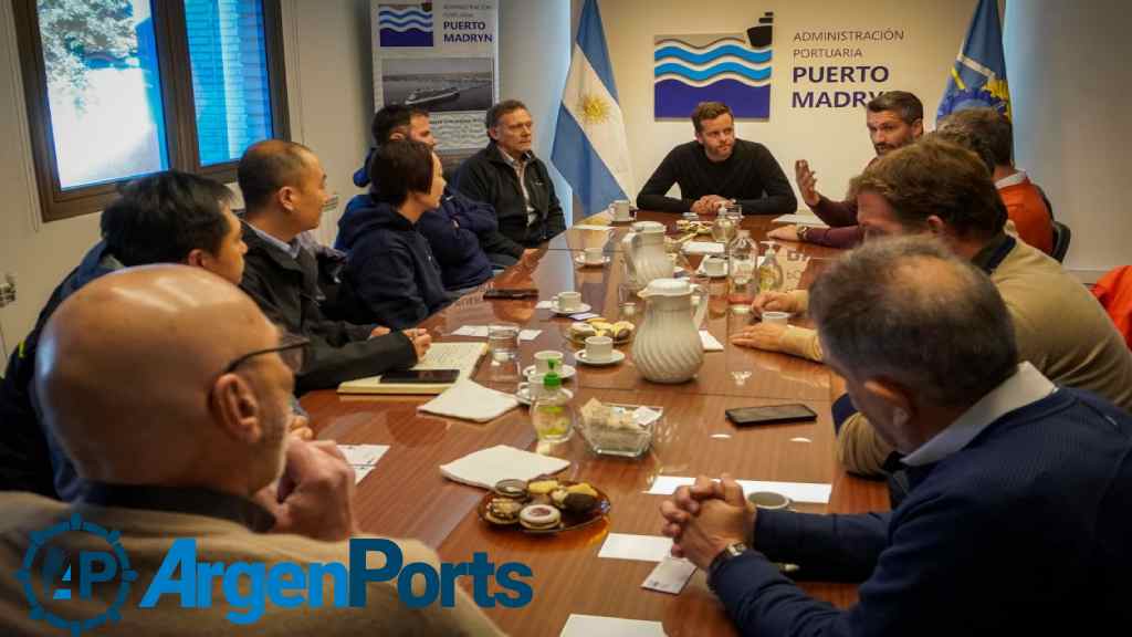 Puerto Madryn, Goldwind y Loginter se preparan para recibir partes de 52 aerogeneradores
